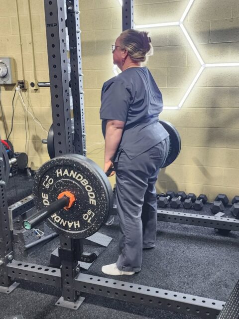A day late but worth it! While we were uploading our women in sports day post, our adult Fitness member Hillary was crushing the weights, setting a new personal best of 175 on the dead lift! 

So proud of our athletes and their progress!