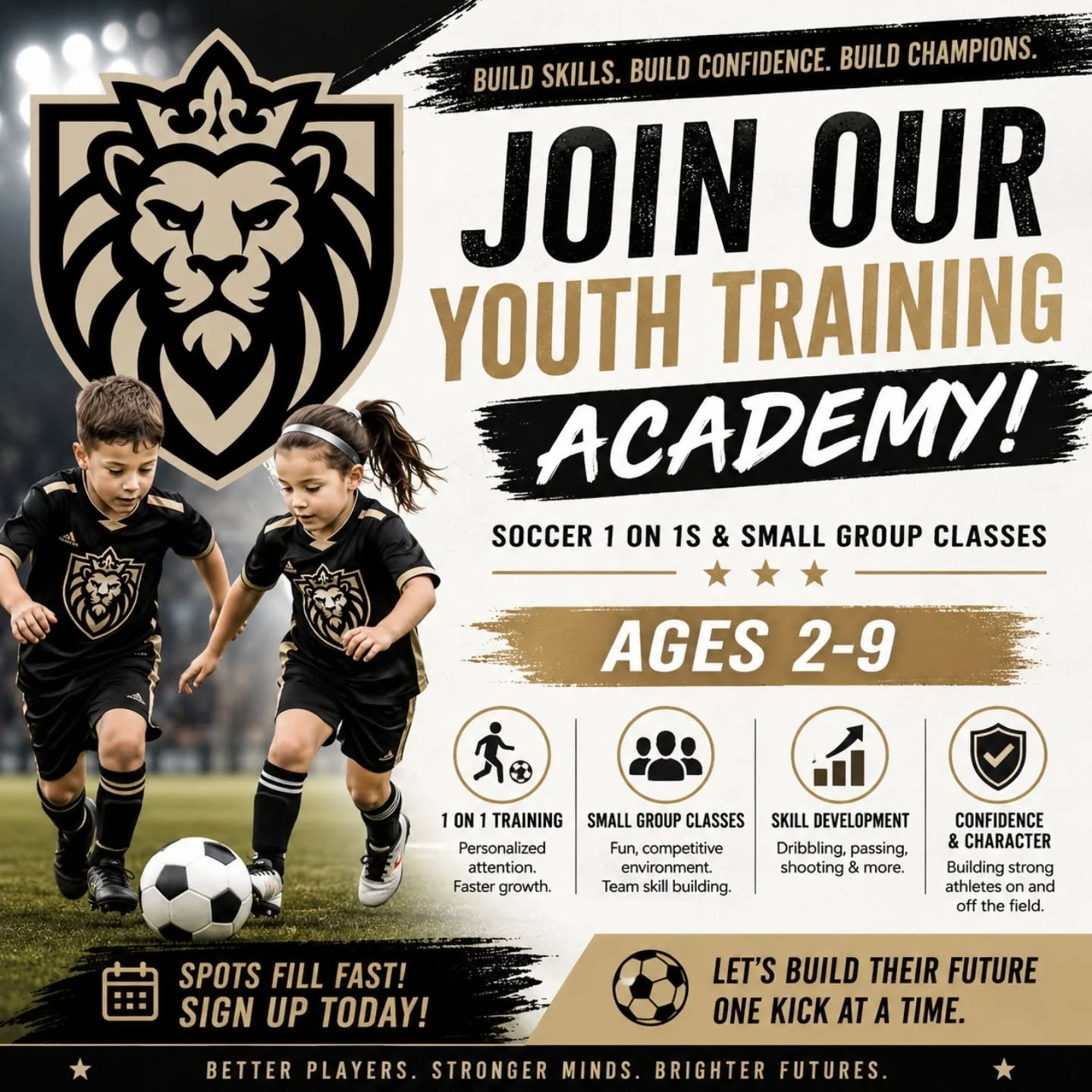 The future begins with us!  Our Micro Academy and Junior Academy kick off in June!