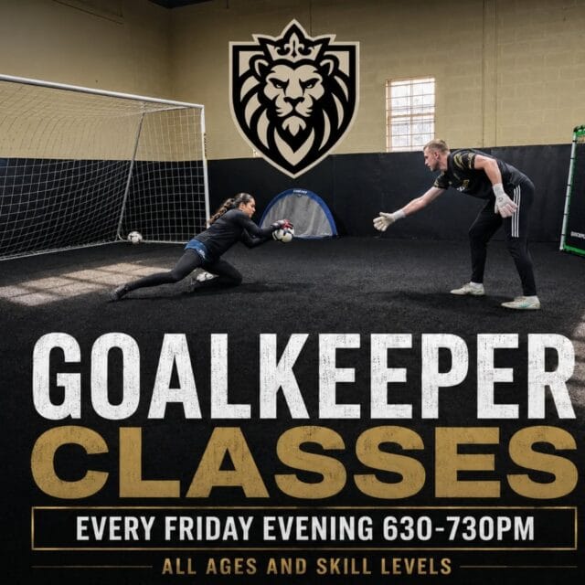 We are excited to now offer Goalkeeper specific classes, every Friday from 630-730pm.

Our coach Christian Blazes will guide these GKs and help them grow in every aspect of the position regardless of their experience/current ability.

Send us a message for more information or with any questions!